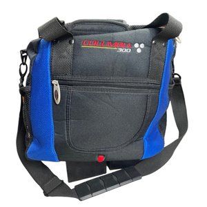 Columbia 300 Bowling Bag -Black/ Blue design W/ 3 Pockets